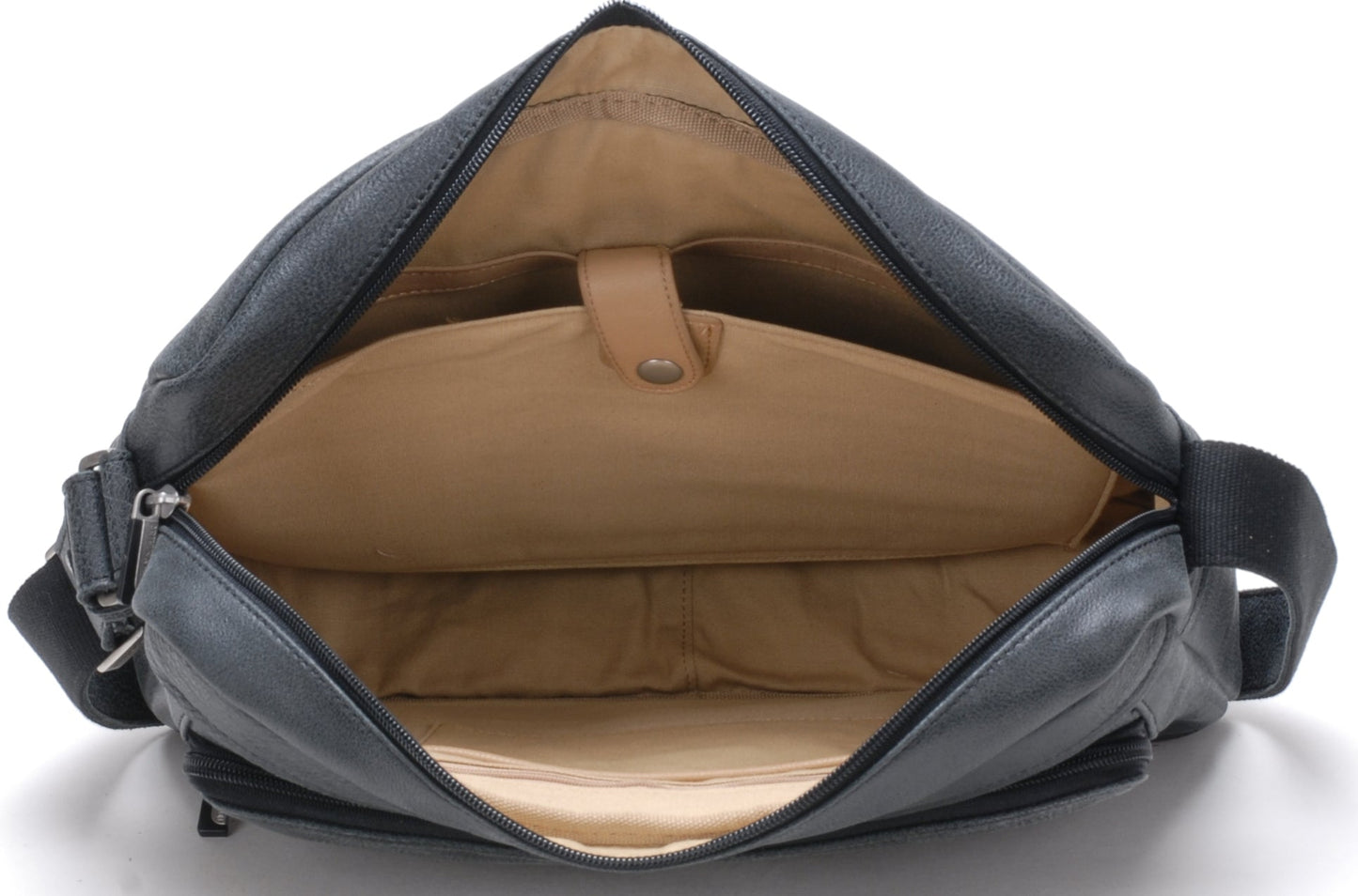 Bolso de Hombro Cristiano de Cuero Envejecido