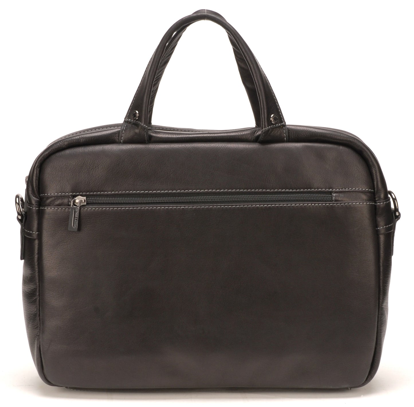 Pablo Sumergido Leather Portfolio with 2 Expandable Folds