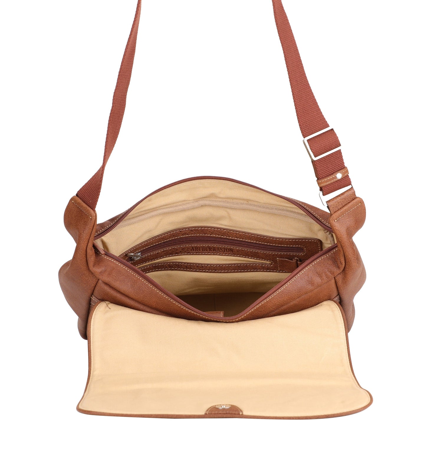 Bolso Cristiano de Cuero Vintage