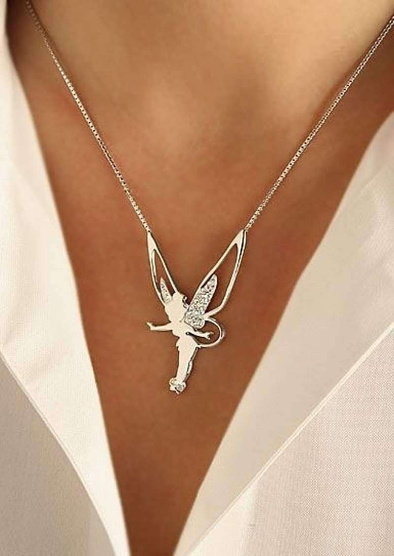 Collar con Colgante de Hada Mágica
