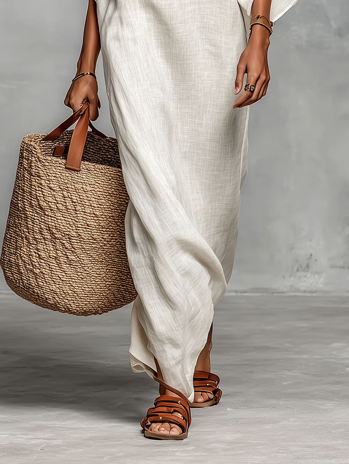 Aveline™ | Vestido Maxi Off-Shoulder con Mangas de Murciélago