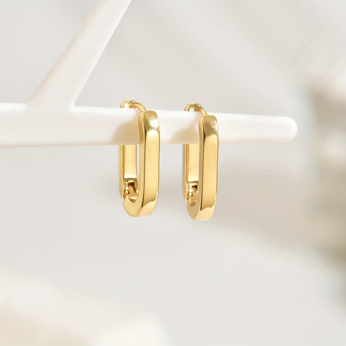 Pendientes Elegantes de Diseño Geométrico