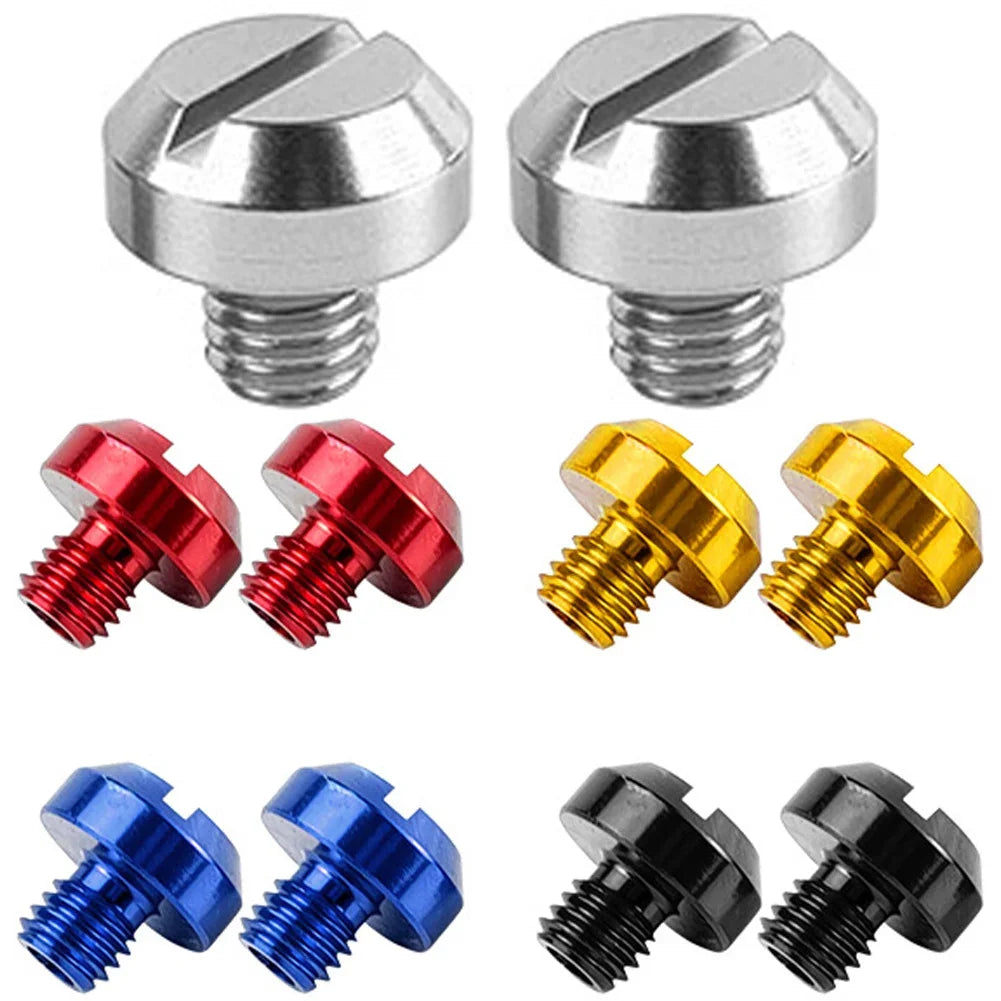2PCS M8 M10*1.25 Motorcycle Mirror Hole Plug Screw Bolts for Yamaha Honda Kawasaki Suzuki BMW Aprilia Ducati Universal