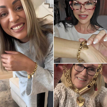 Valerie | Pulsera Chic con Diseño de Corazón