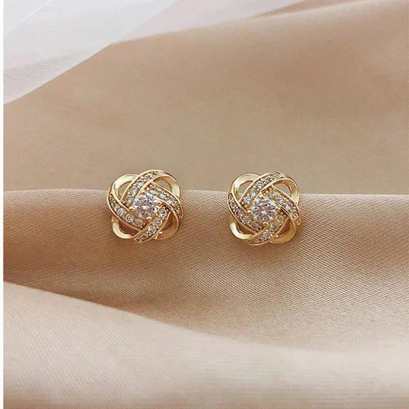 Pendientes en Forma de Espiral