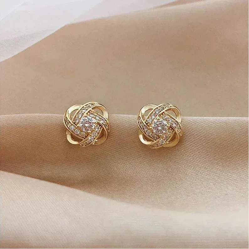 Pendientes en Forma de Espiral