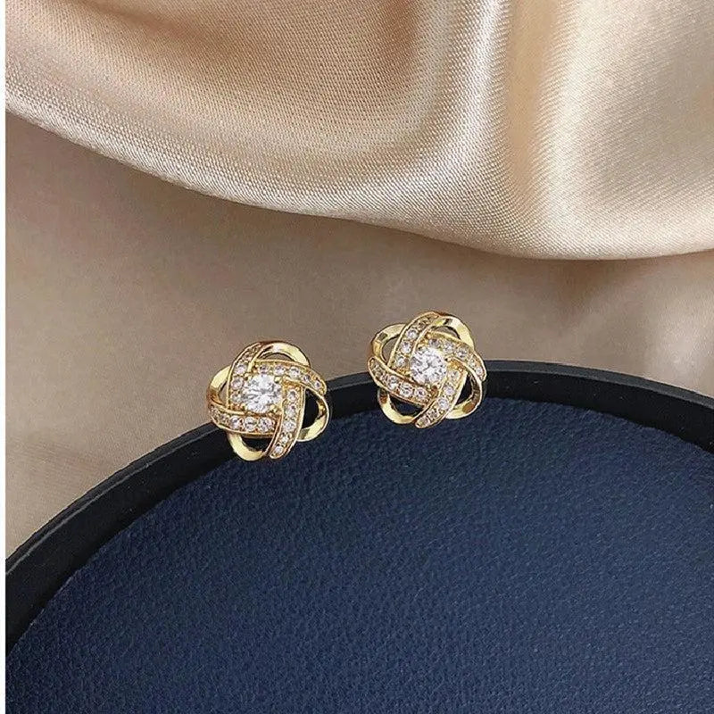 Pendientes en Forma de Espiral