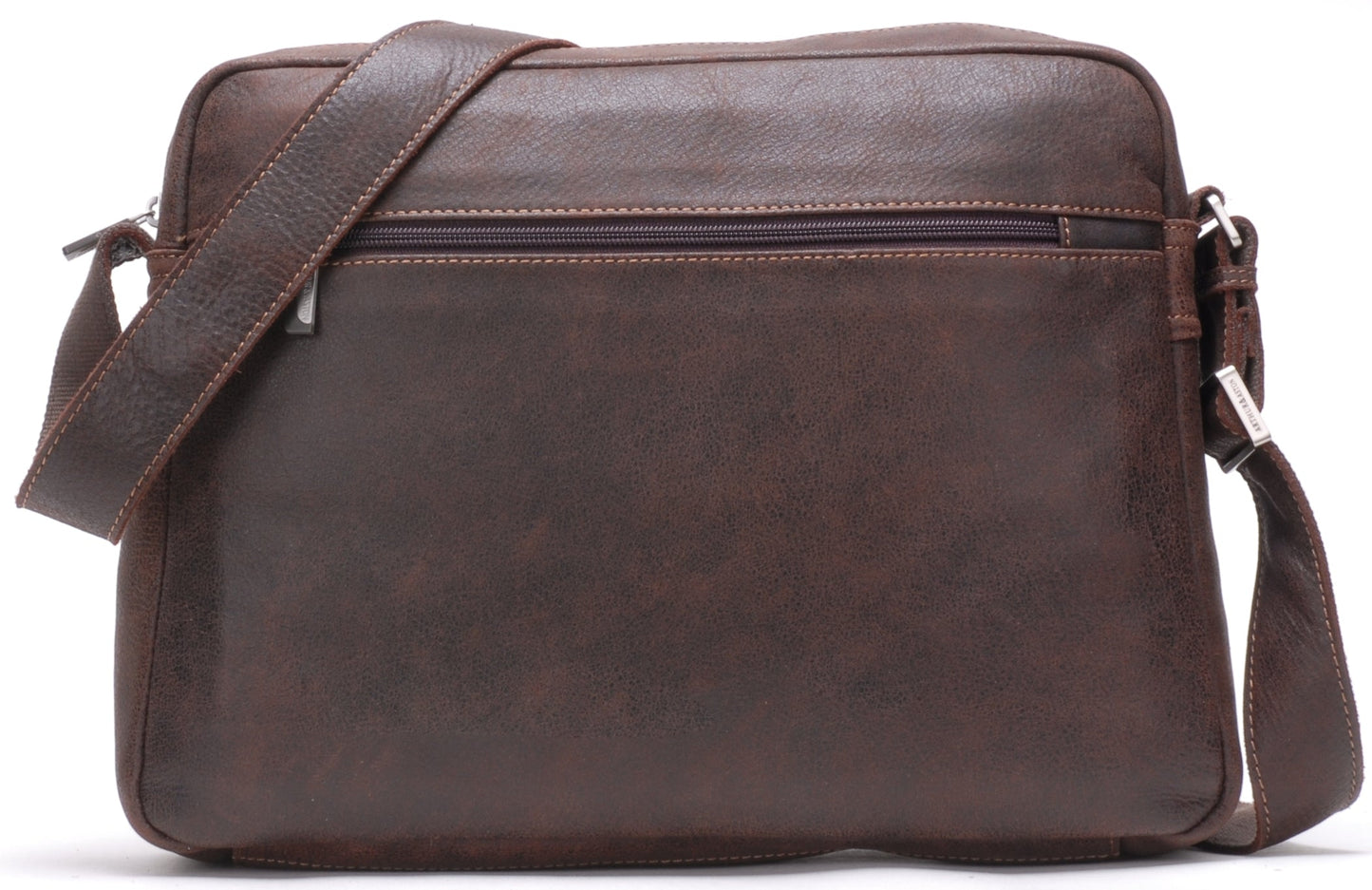 Bolso de Hombro Cristiano de Cuero Envejecido