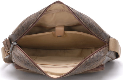 Bolso de Hombro Cristiano de Cuero Envejecido
