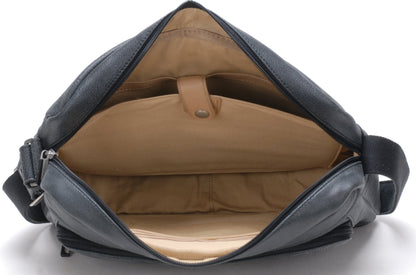 Bolso de Hombro Cristiano de Cuero Envejecido