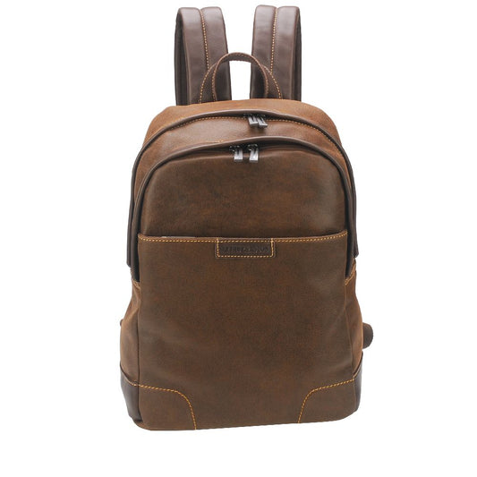 Bolso Mochila de Cuero de Vaca Marco