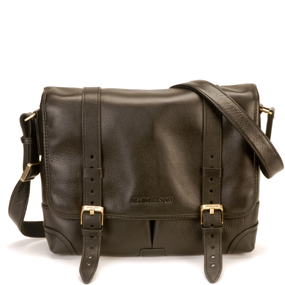 Bolso mensajero Paul de cuero