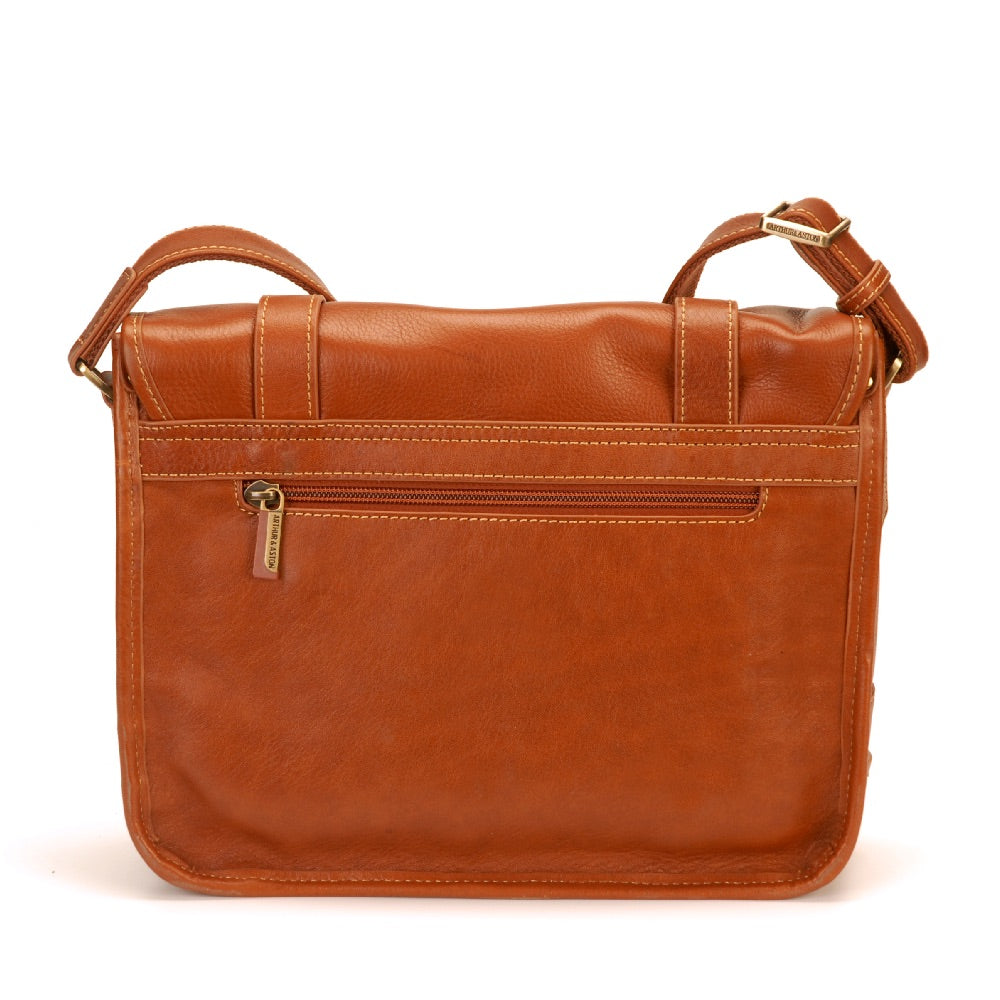 Bolso mensajero Paul de cuero