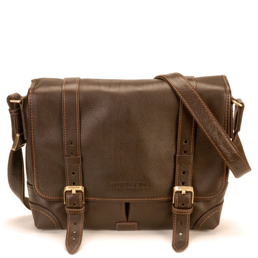 Bolso mensajero Paul de cuero
