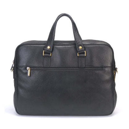 Paul Leather Portfolio with 3 Expandable Folds