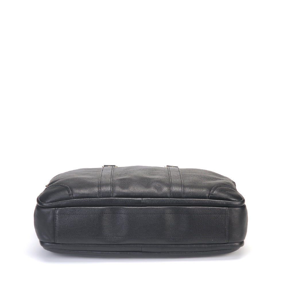 Paul Leather Portfolio with 3 Expandable Folds