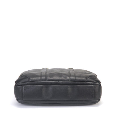 Paul Leather Portfolio with 3 Expandable Folds