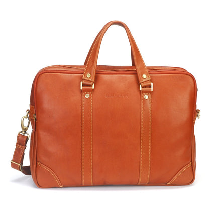 Paul Leather Portfolio with 3 Expandable Folds