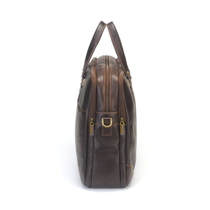 Paul Leather Portfolio with 3 Expandable Folds