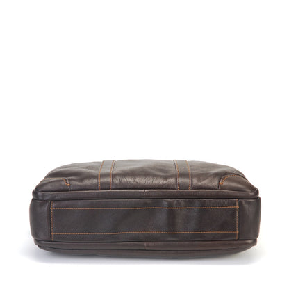 Paul Leather Portfolio with 3 Expandable Folds