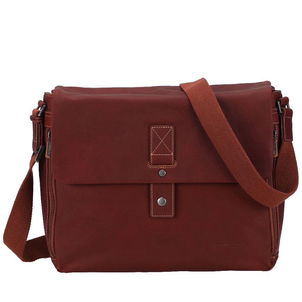 Bolso de Caza de Cuero Néro con Solapa