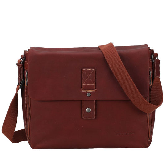 Bolso de Caza de Cuero Néro con Solapa