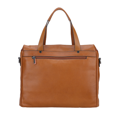 Bolso de mano de cuero Léon