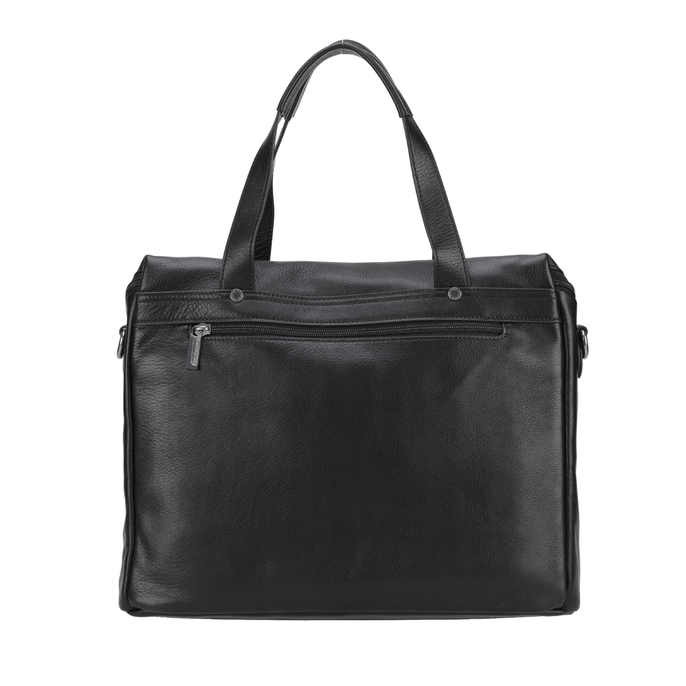 Bolso de mano de cuero Léon