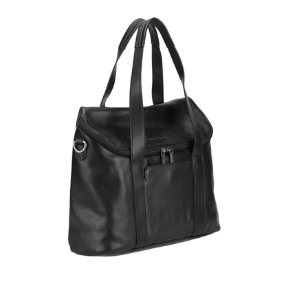 Bolso de mano de cuero Léon