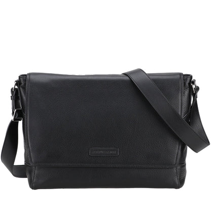 José Leather Flap Oversized Bag