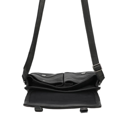 Rory Leather Messenger Bag