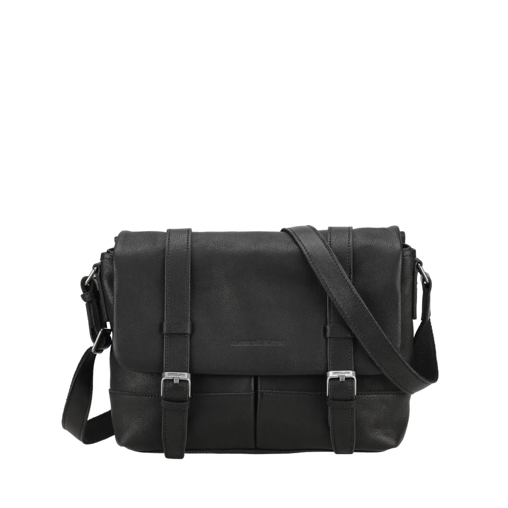 Rory Leather Messenger Bag