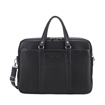 Ange Leather Double Compartment Portfolio