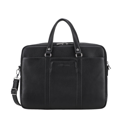 Ange Leather Double Compartment Portfolio