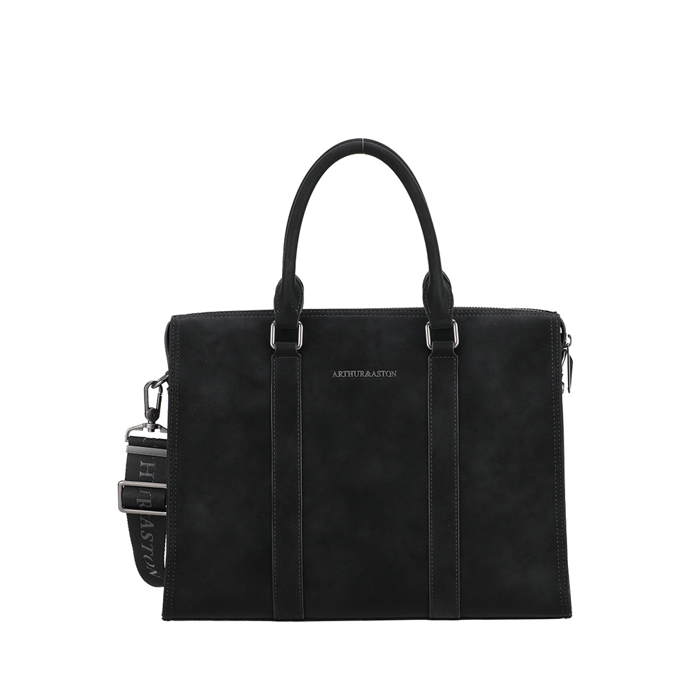 Portadocumentos S Misha de Cuero Suede