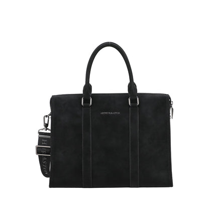 Portadocumentos S Misha de Cuero Suede