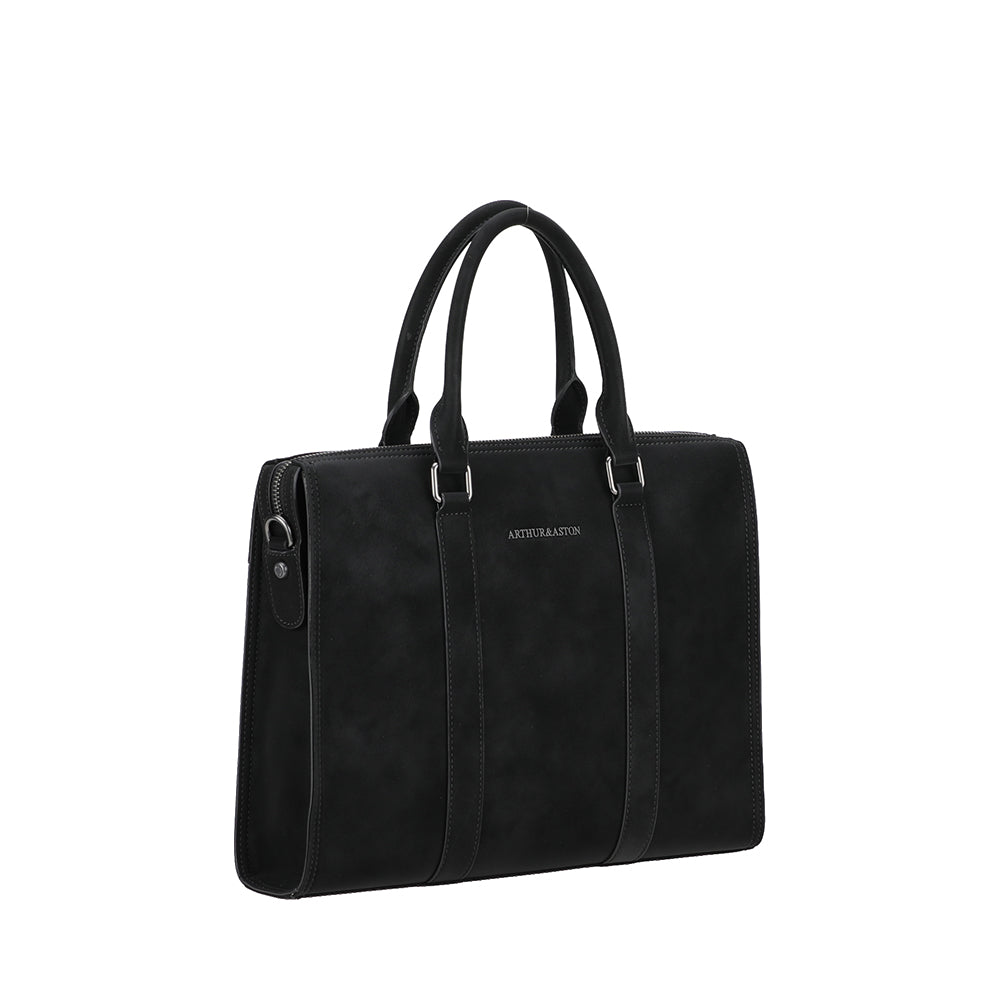 Portadocumentos S Misha de Cuero Suede