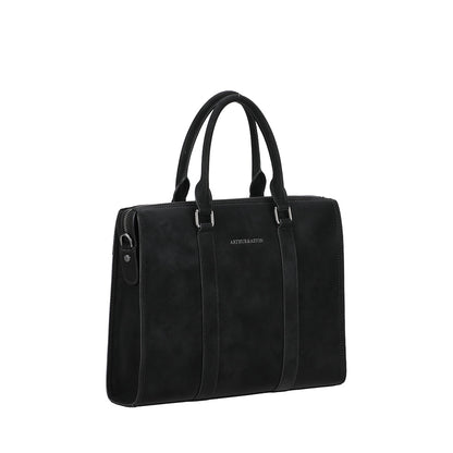 Portadocumentos S Misha de Cuero Suede