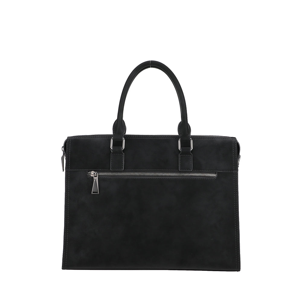 Portadocumentos S Misha de Cuero Suede
