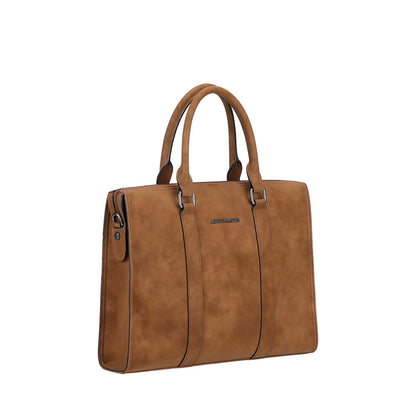 Portadocumentos S Misha de Cuero Suede