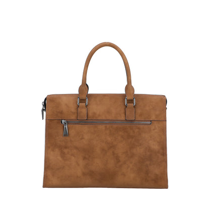 Portadocumentos S Misha de Cuero Suede