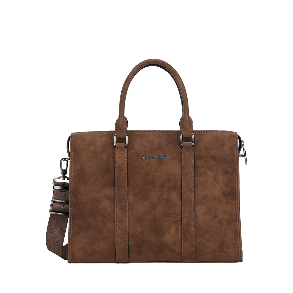 Portadocumentos S Misha de Cuero Suede