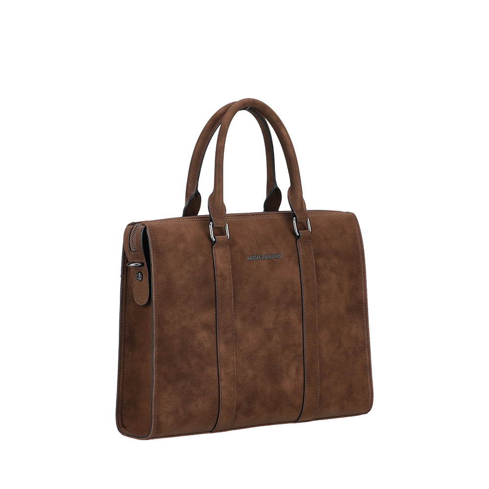 Portadocumentos S Misha de Cuero Suede