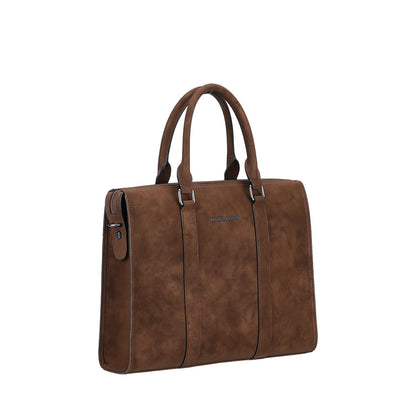 Portadocumentos S Misha de Cuero Suede