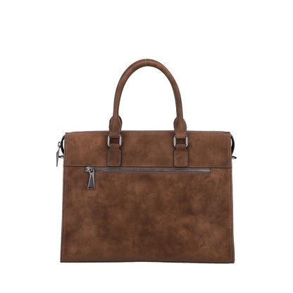 Portadocumentos S Misha de Cuero Suede