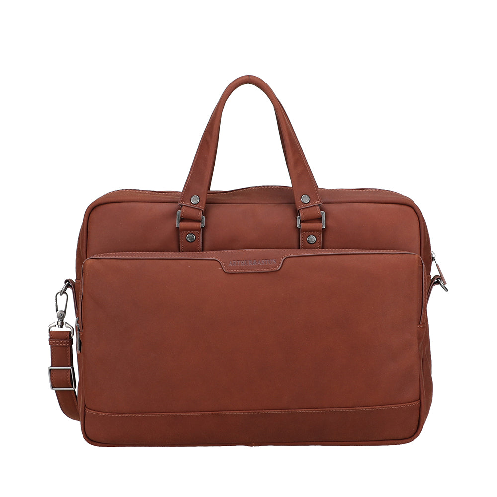 Cartera Grande Arsène en Cuero