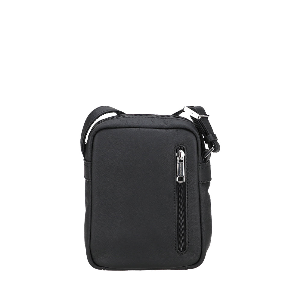 Bolso Cruzado Siméon de Cuero Pequeño
