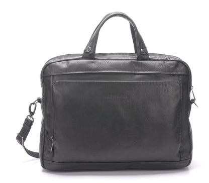 Pablo Sumergido Leather Portfolio with 2 Expandable Folds