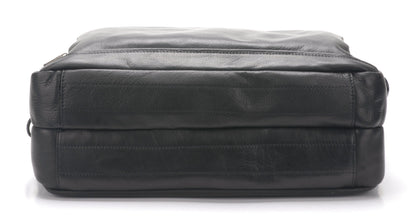 Pablo Sumergido Leather Portfolio with 2 Expandable Folds