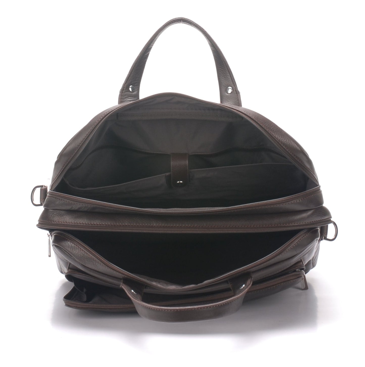 Pablo Sumergido Leather Portfolio with 2 Expandable Folds